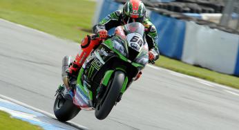 WorldSBK: Sykes wint eerste race in Donington, Van der Mark achtste