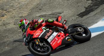 WorldSBK: Giugliano het snelst in Laguna Seca warm-up