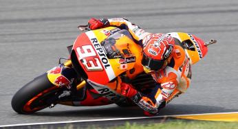 MotoGP: Marquez, Barbera en Rossi op eerste startrij in Duitsland