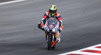 Viu op Red Bull MotoGP Rookies Cup pole, Steeman negende
