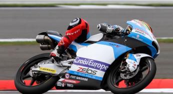 Ingesloten Livio Loi met lege handen op Silverstone