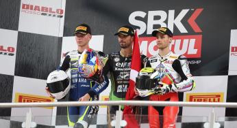 Kenan Sofuoglu wint World Supersport race  in Lausitz