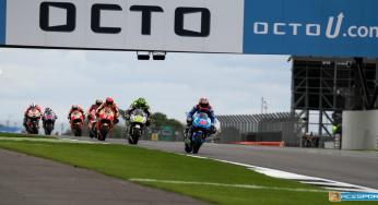 Suzuki coureur Maverick Viñales wint MotoGP race British Grand Prix