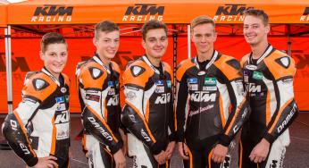 Jonge talentvolle coureurs van start in World Cup KTM RC390 Cup