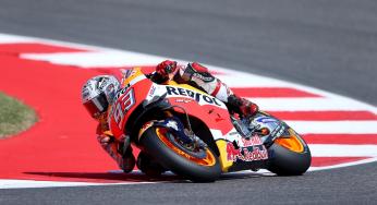 Marc Marquez het snelst tijdens derde vrije training in Misano