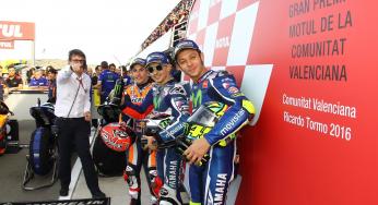 Jorge Lorenzo met record ronde op MotoGP pole in Valencia