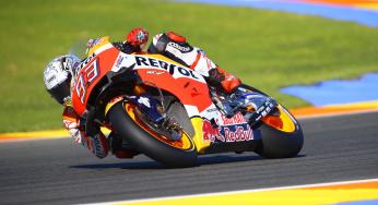 Marc Marquez het snelst na drie vrije trainingen in Valencia