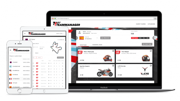Nieuw: TT Teammanager