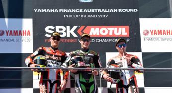 Opnieuw winst voor Jonathan Rea op Phillip Island, Michael van der Mark zevende