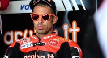 Zware crash Marco Melandri tijdens WorldSBK test in Aragon