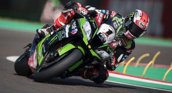 Jonathan Rea het snelst, Michael van der Mark zevende tijdens FP1 in Imola