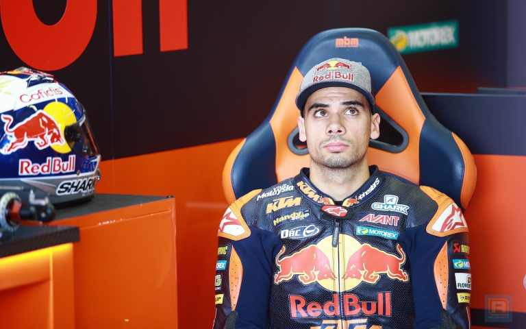 Miguel Oliveira test KTM RC16 op Motorland Aragon