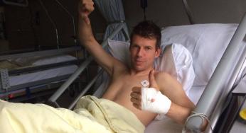 Zware crash voor EK Supermono coureur Mike Velthuijzen
