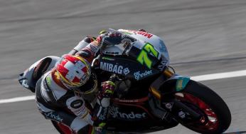 Dominique Aegerter snelste in eerste vrije training Moto2 Silverstone