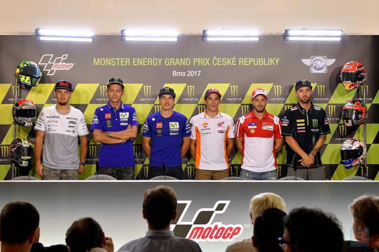 Monster Energy Grand Prix České republiky pré event persconferentie
