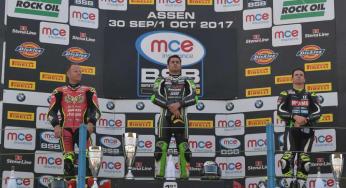 Leon Haslam slaat met winst eerste slag in Assen