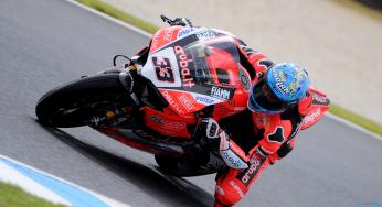 Marco Melandri het snelst in eerste vrije training Phillip Island