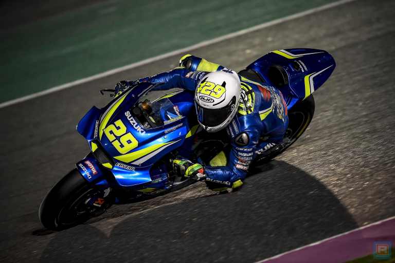 Andrea Iannone het snelst tijdens dag2 Official MotoGP Test Qatar