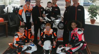 Dutch Minimoto Team van start in NK Junior Moto Racing