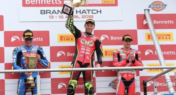 Byrne en Haslam winnen British Superbike races op Brands Hatch Indy