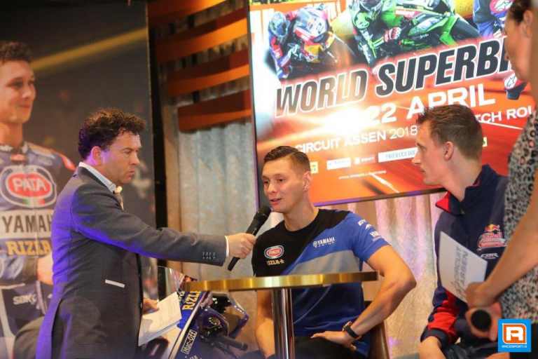 Persconferentie WK Superbike Assen (video)