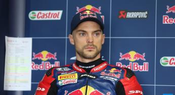 Camier 5 tot 6 weken uitgeschakeld na zware crash in Aragon
