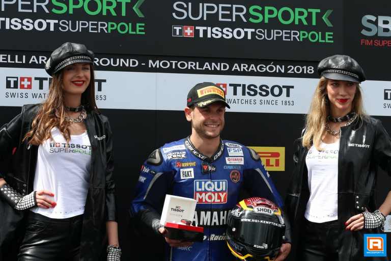 Cortese pakt eerste World Supersport pole op Aragon (audio)