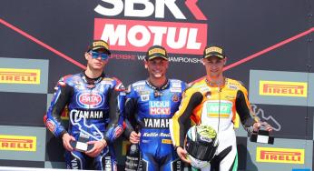 Cortese wint, Hartog tiende op Motorland Aragon