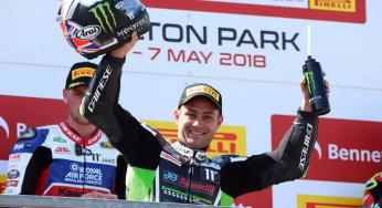 Twee keer winst voor Leon Haslam op Oulton Park