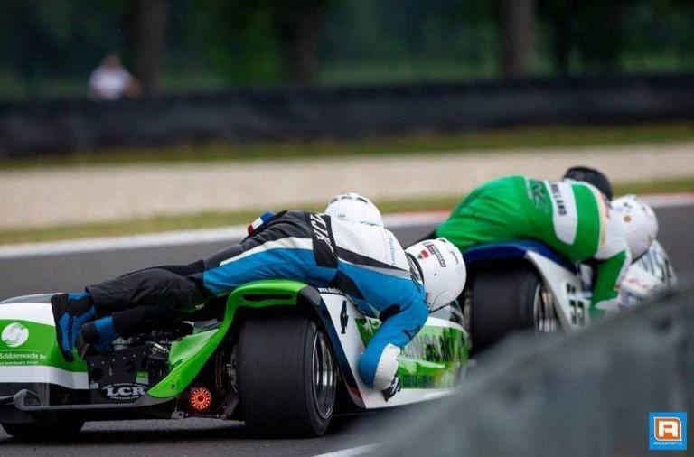 WK Zijspannen: Team Streuer 10e in incidentrijke Slowaakse Sprintrace