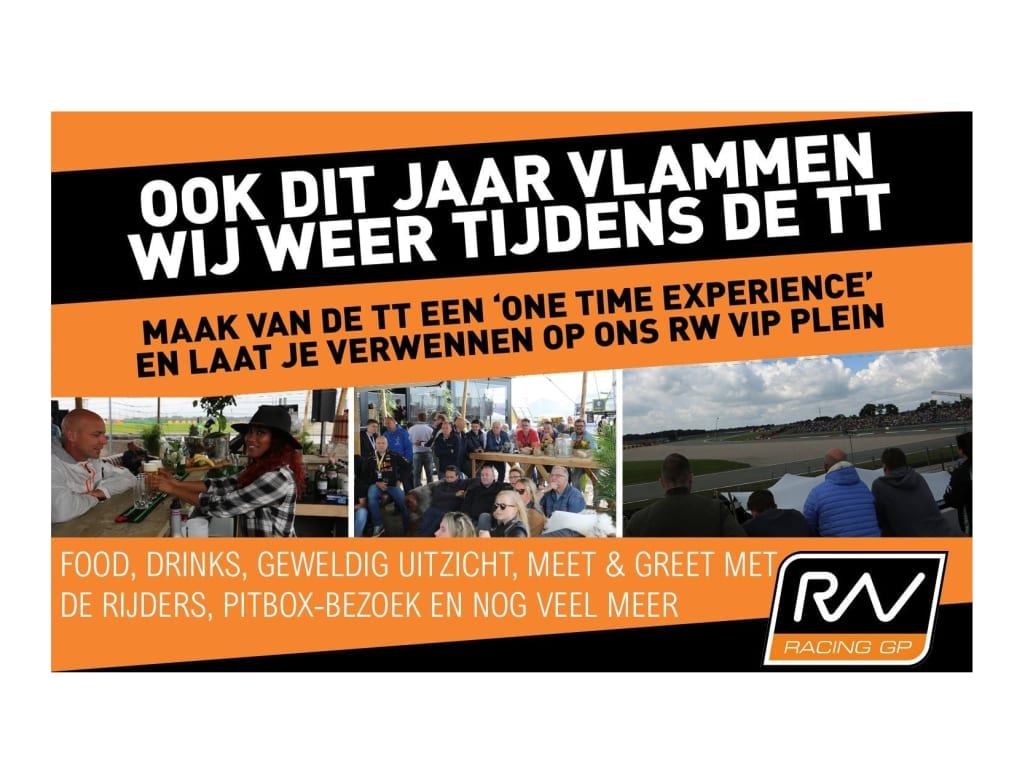 Beleef de Dutch TT als VIP gast van Racesport.nl en NTS RW Racing GP