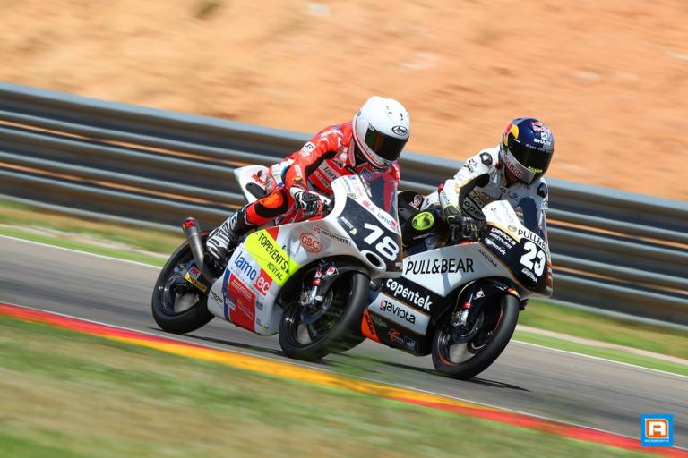 FIM CEV Repsol: Moeilijk weekend voor de Nederlanders in warm Aragon