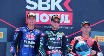 Rea wint race 2 op Misano, Van der Mark tweede op 0,3 seconde