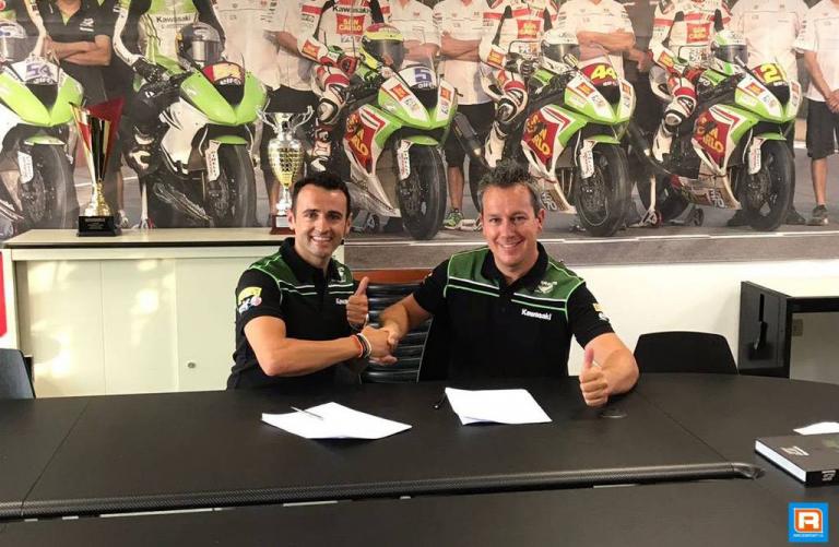 Hector Barbera per direct met Kawasaki Puccetti Racing in WorldSSP