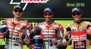 Dovizioso wint sensationele MotoGP race in Brno