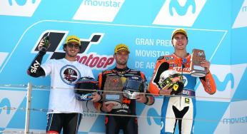 Binder behaalt overtuigende overwinning op Aragón, Bendsneyder 25e