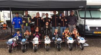 Dutch Minimoto Team pakt goed resultaat in het 1e jaar