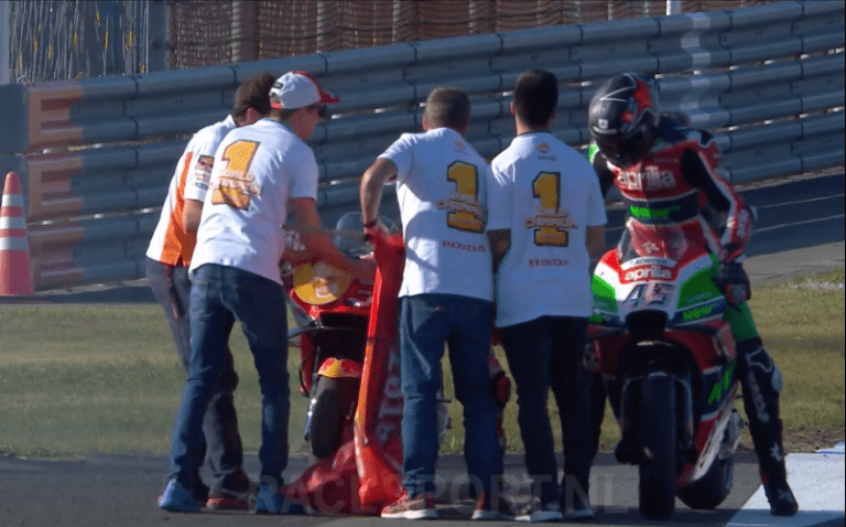 Felicitatie Redding komt hard aan bij Marquez: Schouder uit de kom