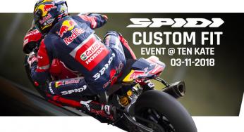 Ten Kate Motoren en Spidi organiseren uniek custom fit event, met Leon Camier als gast