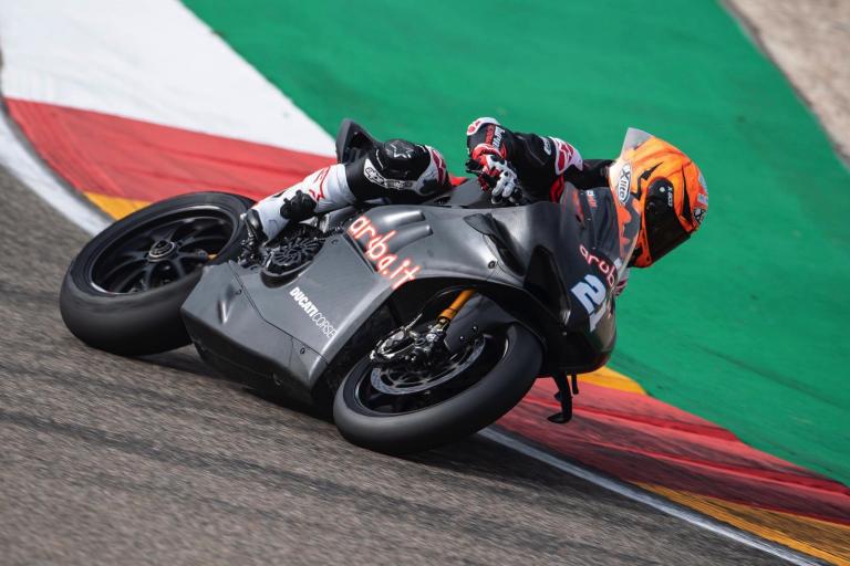 WorldSBK test Aragon: Regen spelbreker tijdens tweede dag