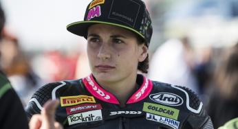 Ana Carrasco in 2019 teamgenoot Jonathan Rea en Leon Haslam