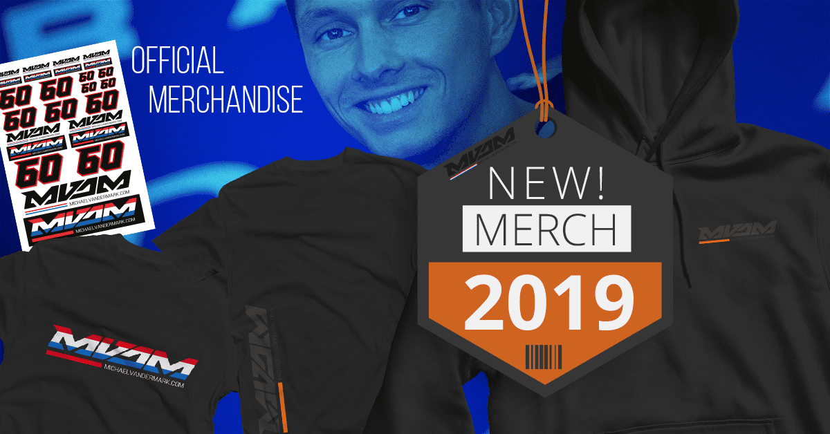 Motul Dutch Round: Van der Mark merchandise bij Riders for Health Nederland
