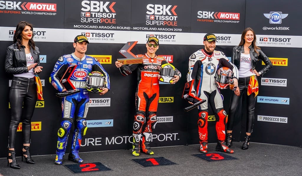 Bautista grijpt pole position op Aragón, Van der Mark elfde