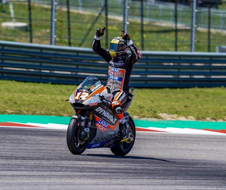 Lüthi behaalt overtuigende Moto2 zege in Austin, Bendsneyder dertiende