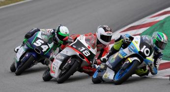 Tatay en Alcoba winnen CEV Moto3 races in Barcelona, Van de Lagemaat 26e