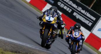 Enderlein, Reeves, Overbeeke en Vos winnen eerste races in Zolder