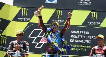 Márquez behaalt derde Moto2 zege op rij in Catalaanse thuisrace, Bendsneyder 18e