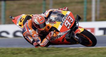 Marc Marquez het snelst op zaterdagochtend in nat Brno