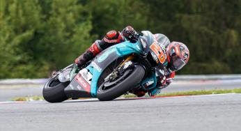 Quartararó het snelst tijdens eerste dag in Brno, technische problemen voor Rossi
