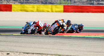Zeer overtuigende zege voor Canet in Moto3 race op Aragón